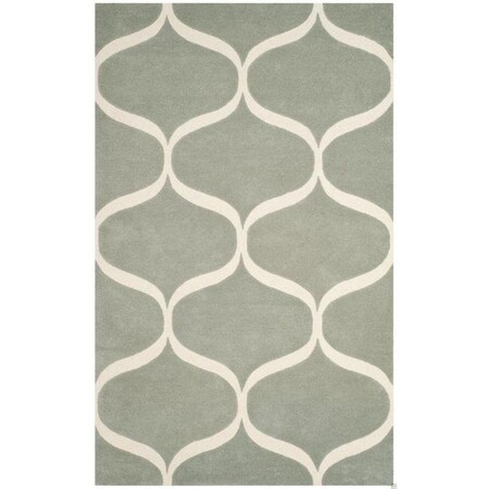 Safavieh Cambridge Accent Area Rug, Grey and Ivory - 2 x 3 ft. CAM730G-2